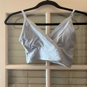 brandy melville baby blue tank